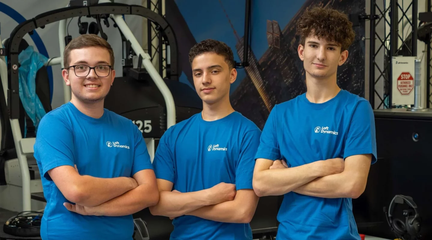 thee men in blue t-shirts