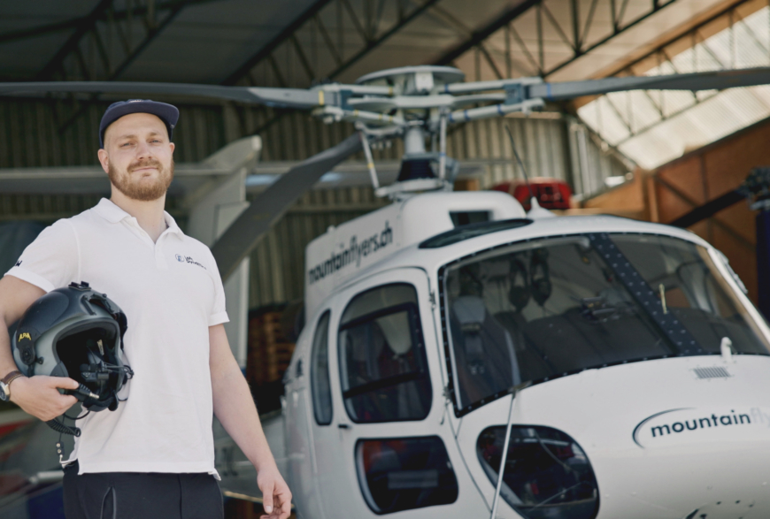 Loft Dynamics pilot and flight instructor Luzi